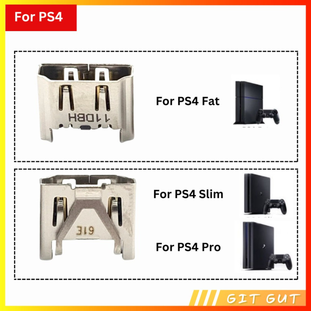 PS4 Fat Slim Pro Console HDMI Port Slot Socket Soket Replacement