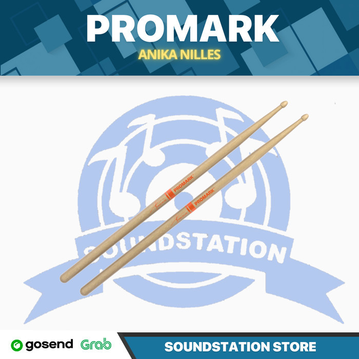 Promark Anika Nilles 7A Drum Stick - Stik Drum Original