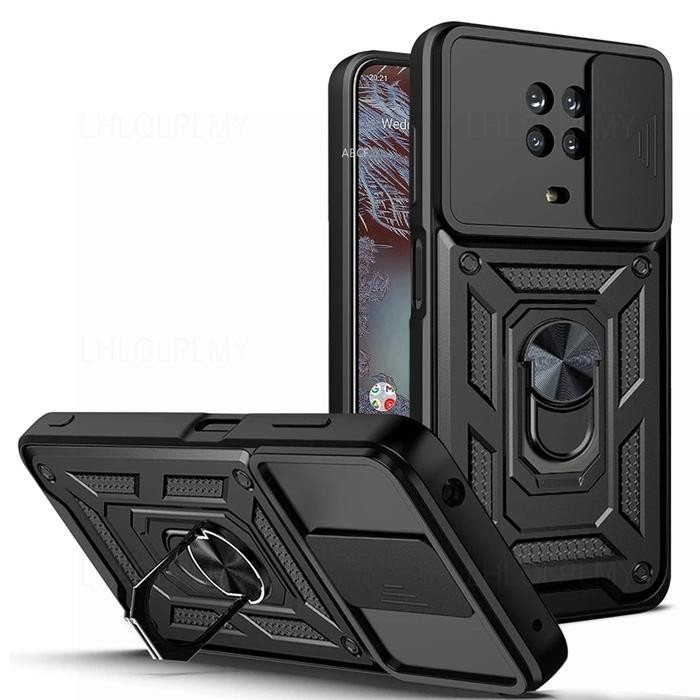 CASE NOKIA G10 G20  SLIDE IRING CASING ARMOR SHOCKPROOF RING HOLDER CAMERA PROTECTION