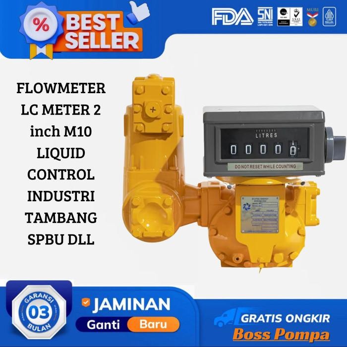 FLOW METER LC METER 2"INCH FLOW METER LIQUID CONTROL SIZE 2" INCH