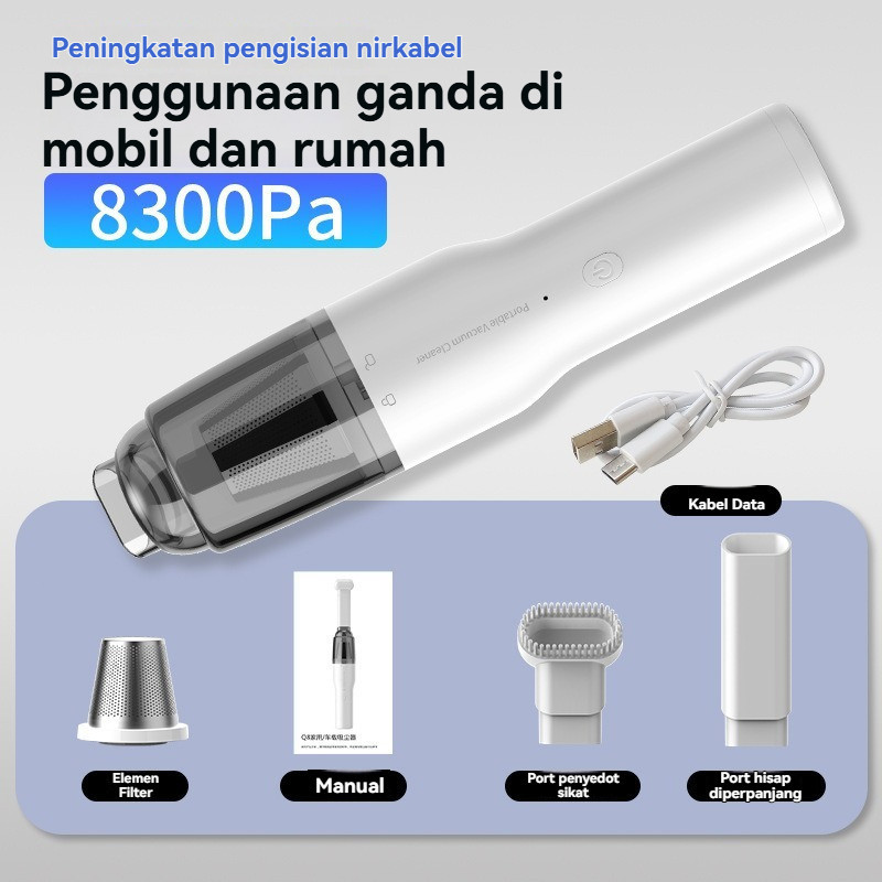 [COD] Vacum Cleaner Mobil Mini Nirkabel Multifungsi Cordless Penyedot Debu Portable Vacum Cleaner Ka