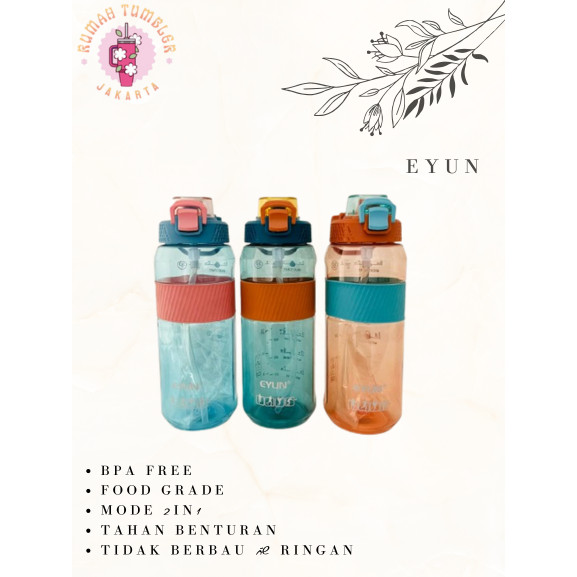RTJ - Eyun Sport Bottle BPA FREE 1,5L