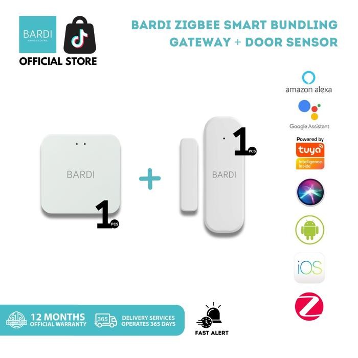 

Promo BARDI ZigBee Smart Door Sensor WiFi IoT Home Automation - Door Sensor Only Terlaris