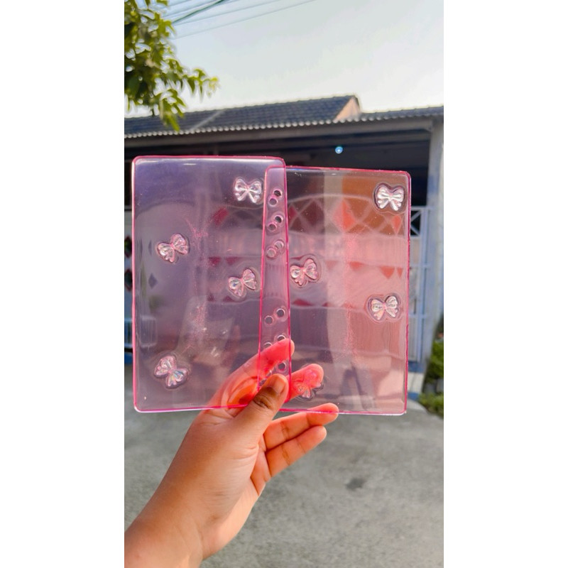 

(series Ribbon pita) Binder Resin | Binder menabung Binder keuangan Binder resin estetikCO