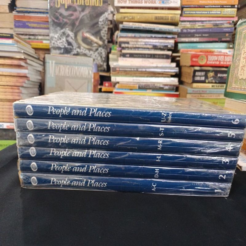 the world book encyclopedia of people and places import ORIGINAL