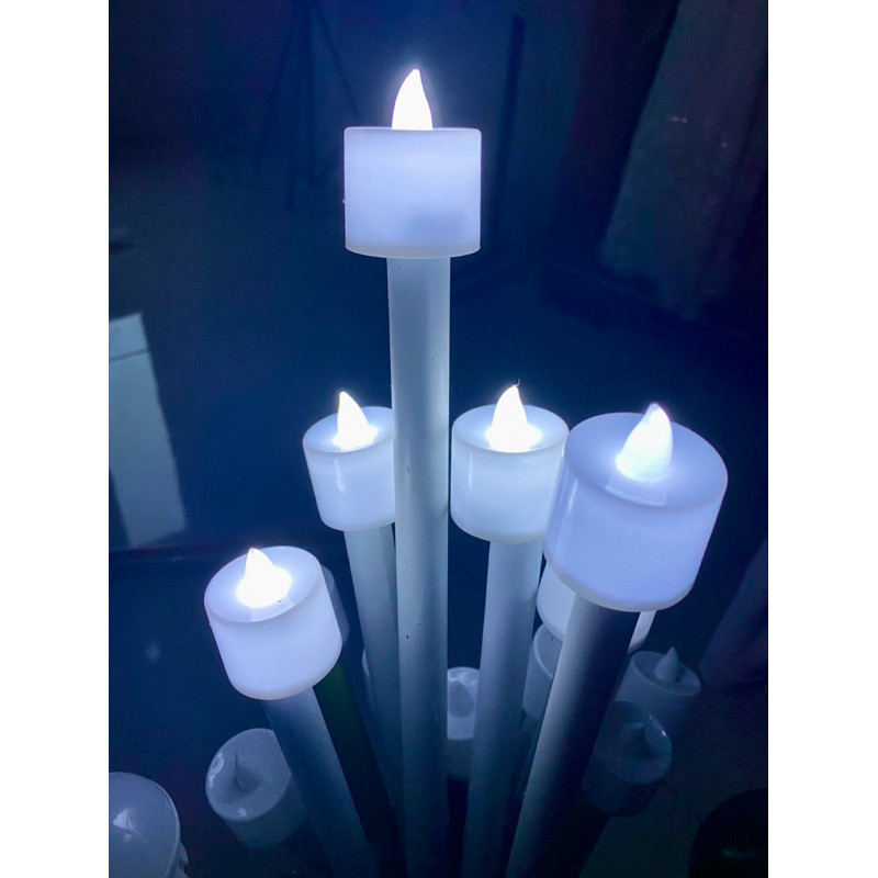 OBOR ELEKTRIK GAGANG PUTIH NYALA PUTIH/OBOR ELEKTRIK/OBOR ONCOR TERMURAH/MAINAN ANAK VIRAL/PERLENGKA