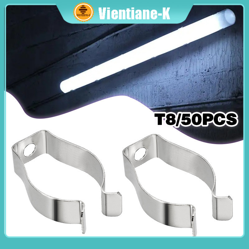 50PCS Klem Klip Lampu TL LED T8 / Clamp Klip Lampu TL LED T8