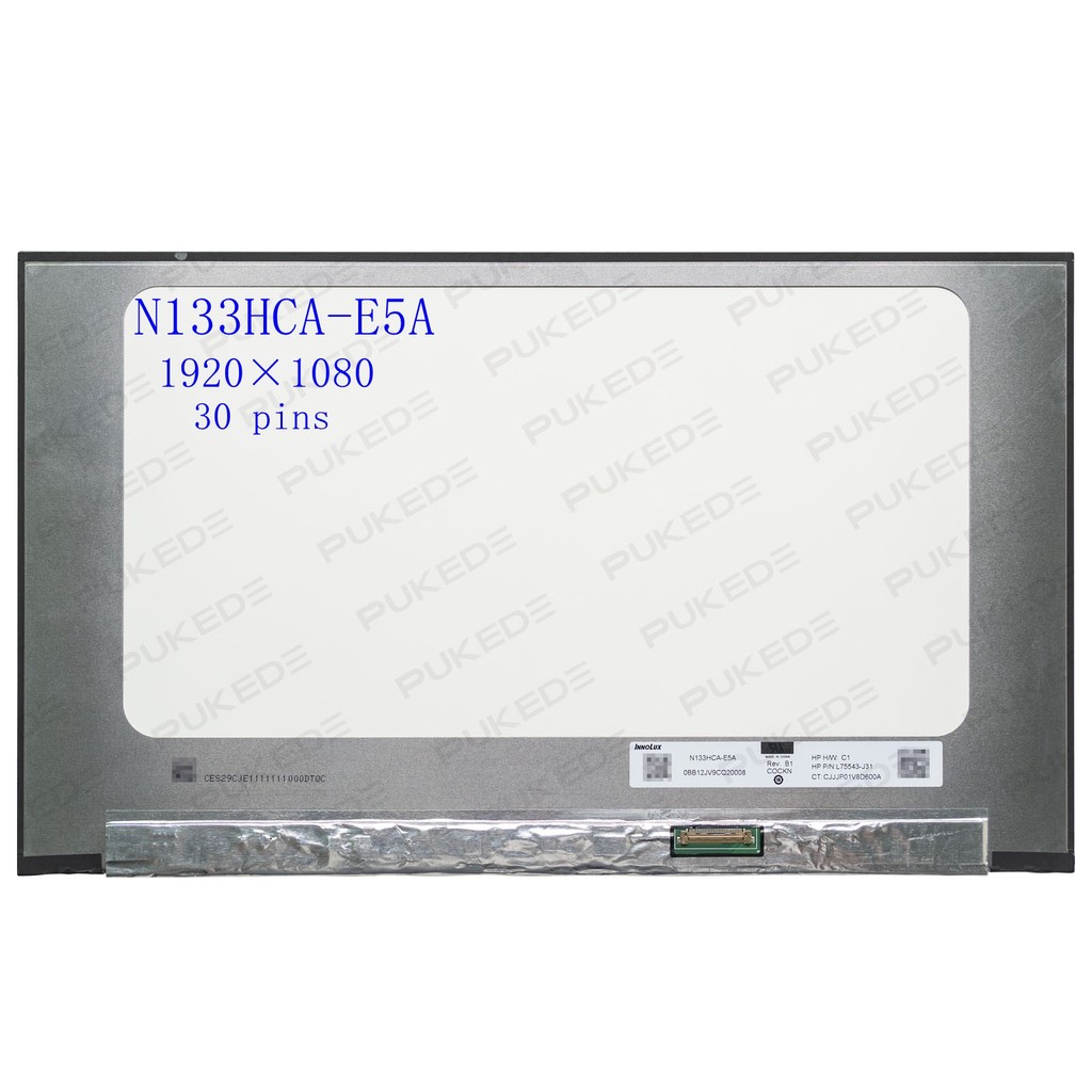 13.3'' IPS Laptop LCD Screen N133HCA-E5A B133HAN06.7 for HP EliteBook 830 G7 G8 Display Matrix repla