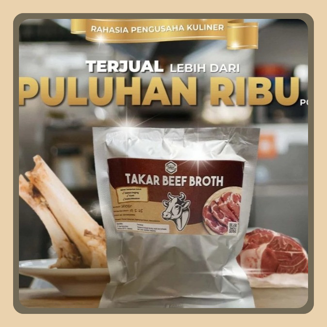

[500gr] Beef Broth | Beefbroth | Beef Brooth | Beefbrooth Ekstrak Full Sapi tanpa rempah²