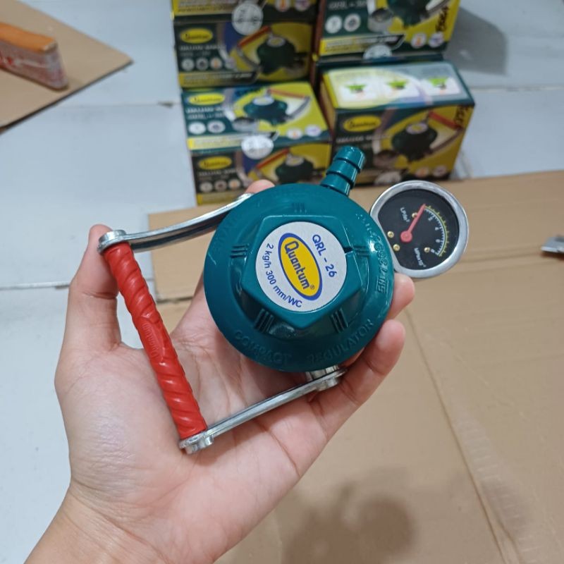 Regulator Gas Tekanan Rendah Quantum Double Lock