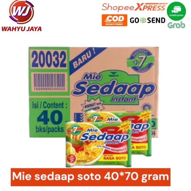 

Mie sedaap soto 40*70 gram