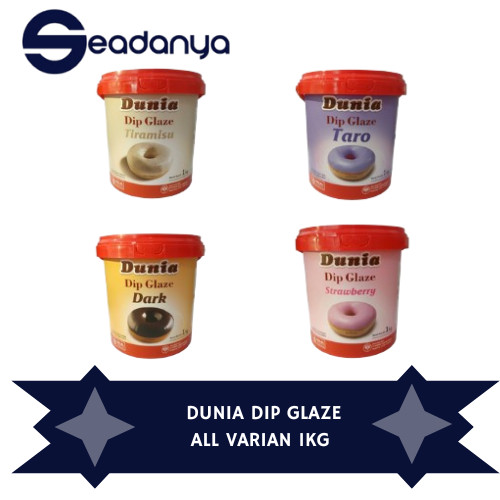 

DUNIA DIP GLAZE ALL VARIAN 1KG