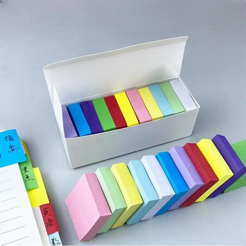 

11 Pcs Fluorescent Color Sticky Note Posted It Note Pads Stickers Planner Sticker Notepad Memo Pad Sool Office Supplies