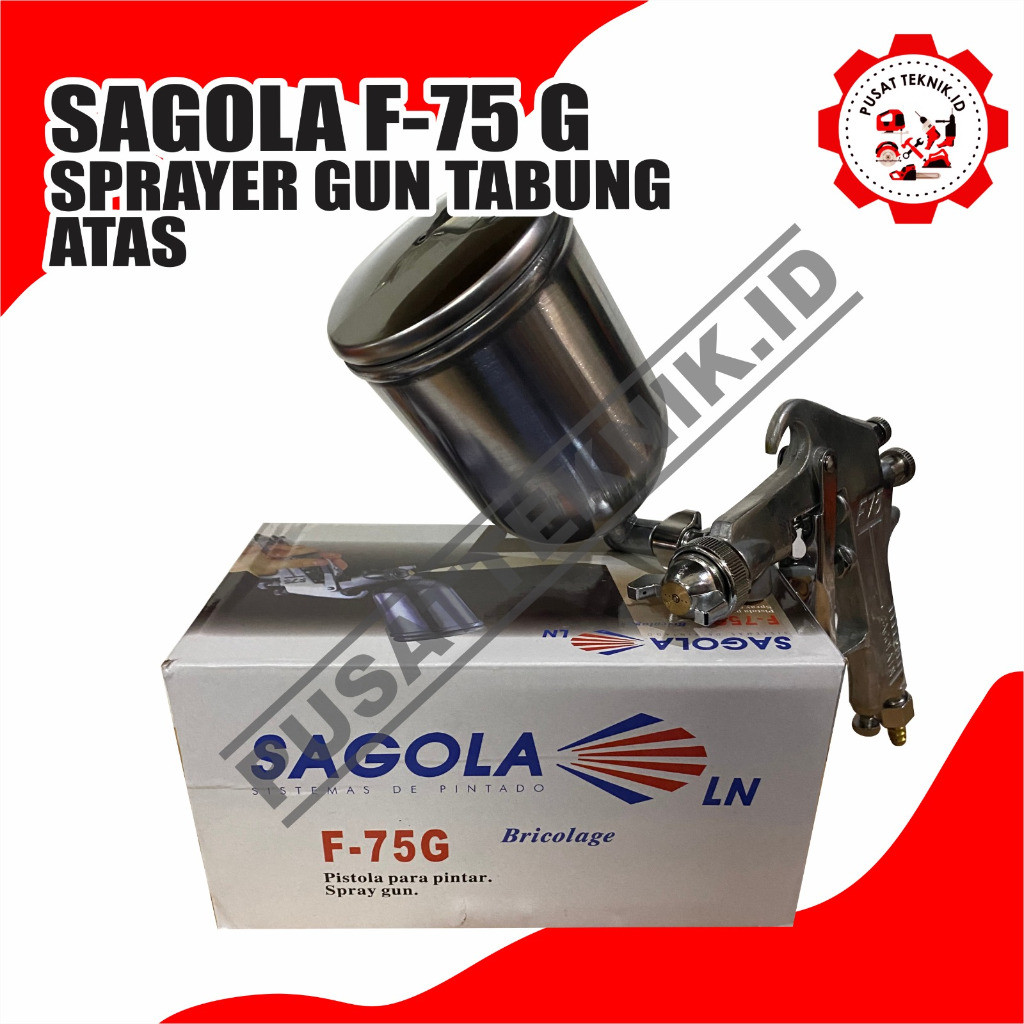 SAGOLA Spray Gun F75 400ML Spet Cat 400cc Spray Gun SAGOLA ORIGINAL