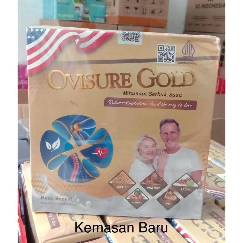 

NEW OVISURE GOLD MILK SUSU VITAMIN TULANG DANSENDI NYERI OTOT KERAM KEBAS ATASI ASAM URAT By Look