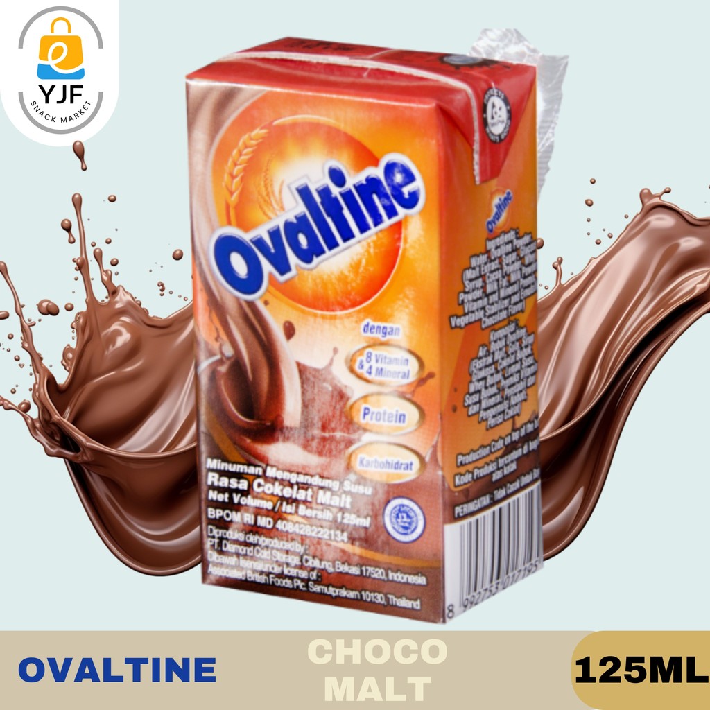 

Ovaltine Choco Malt Kemasan 125ML/1PC / Choco Malt / UHT / Minuman Chocolate