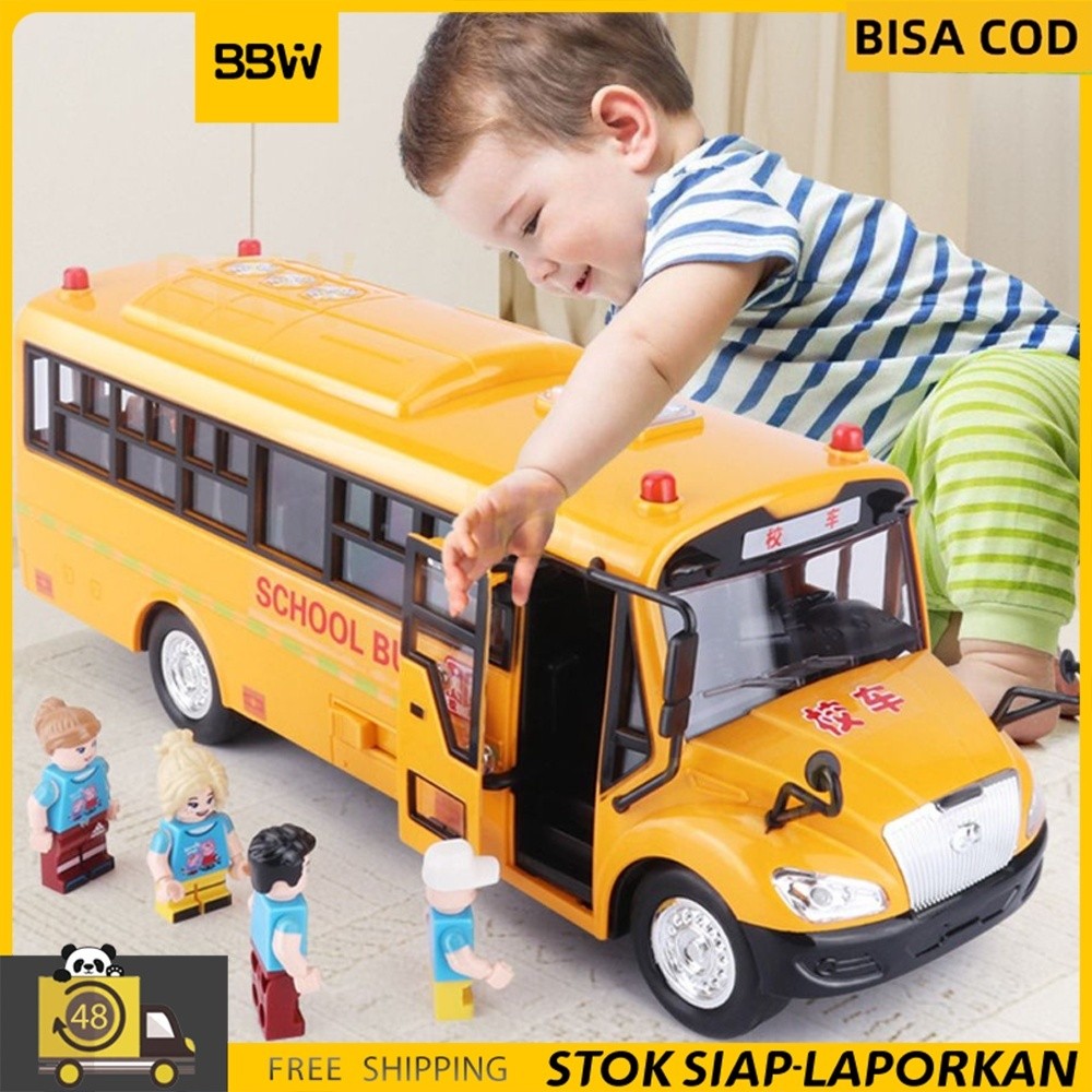 Diecast Bus City Luxury Line Shimura 1:32 Miniatur Bus AKAP Full Lampu Bisa Oleng Dan Belok Mainan A