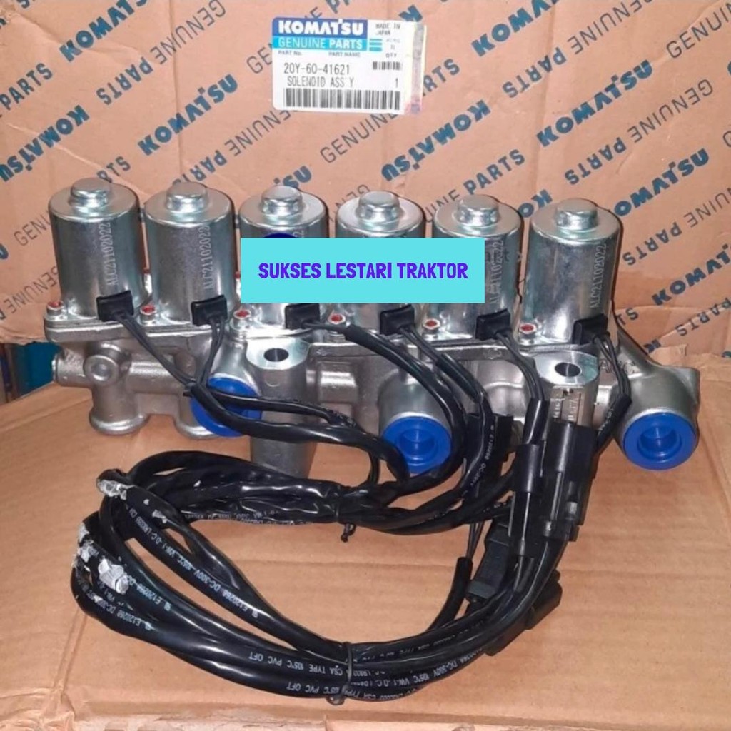 Block Solenoid Assy Blok Selenoid Kom PC200-8, 20Y-60-41621 20Y6041621