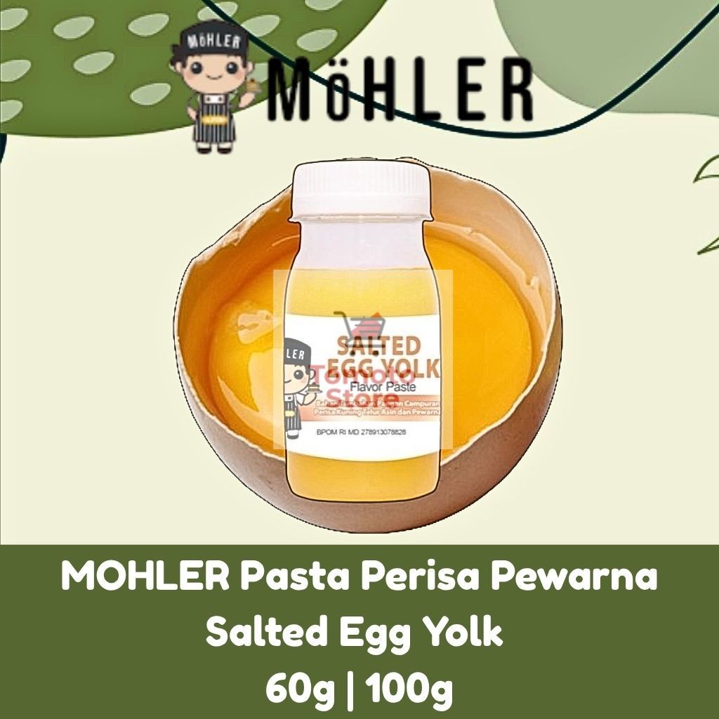 

✨ TOMOTOSTORE ✨ MOHLER Pasta Perisa Pewarna Salted Egg Yolk