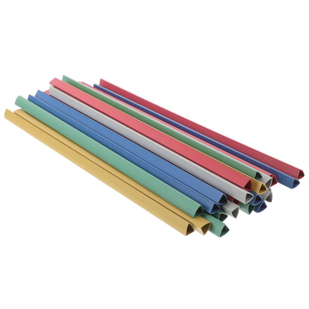 

25pcs Binding Bars Report Covers File Folder Binder Sliding Bars For A4 And Letter Size Paper School Business Students Office