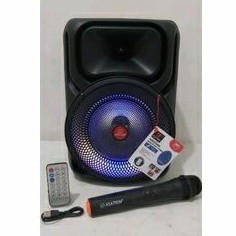 Asatron Speaker bluetooth portable HELIOS 8inch mic wireless Asatron helios karaoke
