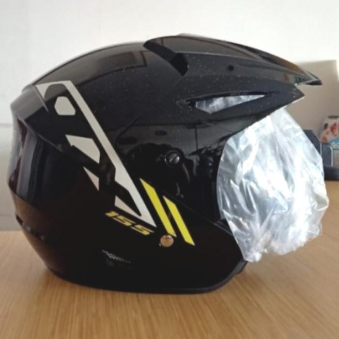 Helm Yamaha MAXI 2021 black gold - AEROX