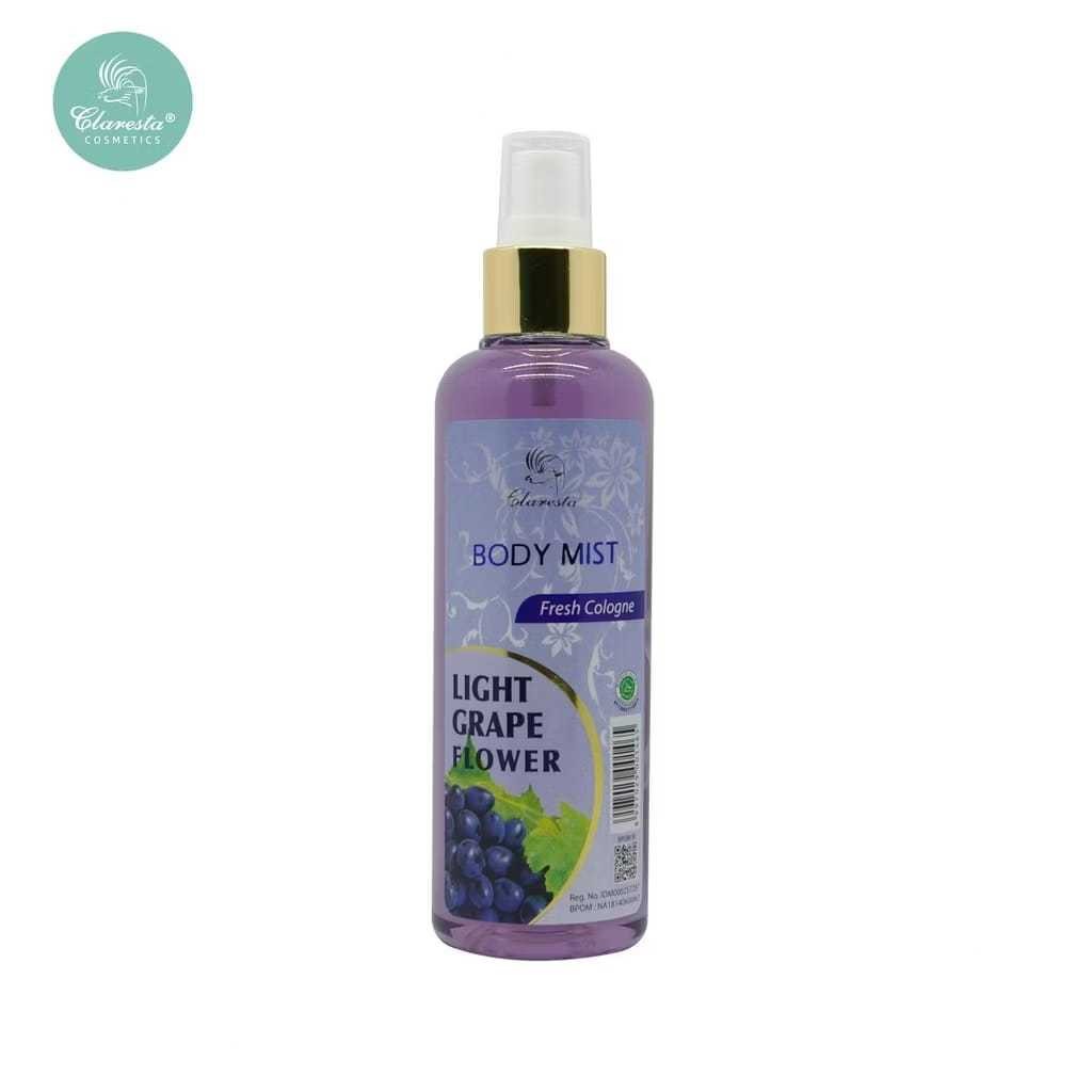 Claresta Body mist light grape flower 100ml