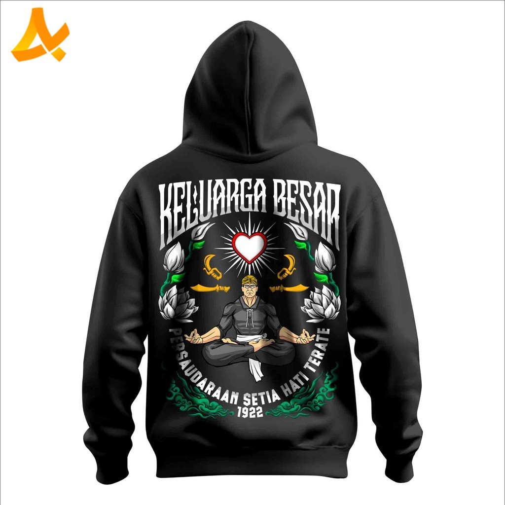 Jaket Hoodie Keluarga Besar PSHT Setia Hati Terate 1922 Terbaru - Kaos PSHT Distro Punkshter Serdadu