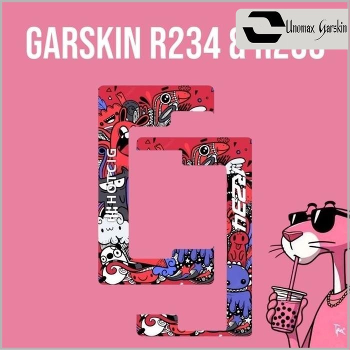 

[UNOMAX GARSKIN] Stiker Garskin R234 Original Desain Full Motif Bisa Custom Anti Air Tahan Lama - 17