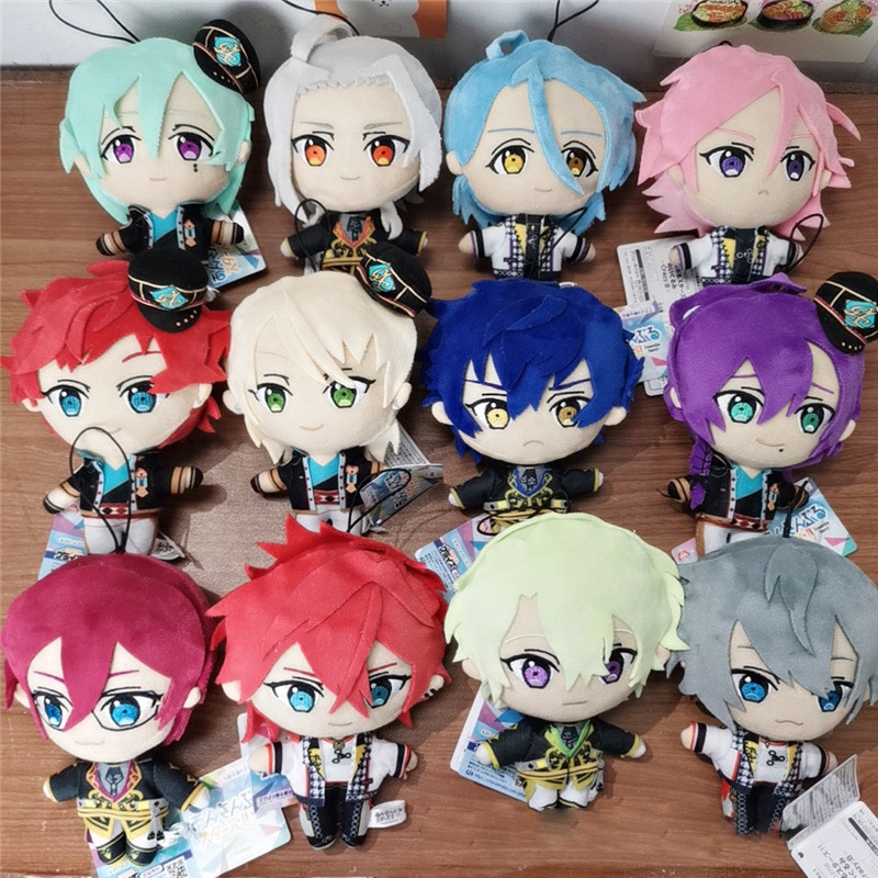 12pc Anime Ensemble Stars Plush Ayase Mayoi Shiina Niki HiMERU Soft Stuffed Dolls Kawaii Amagi Rinne