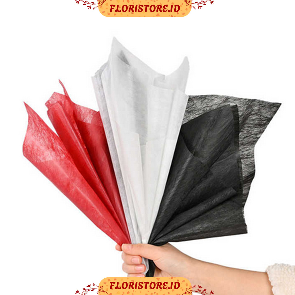 

GLOSSY COTTON TISSUE PREMIUM SMALL / KERTAS TISU / KERTAS BUKET BUNGA / FLORIST PAPER / CELLOPHANE