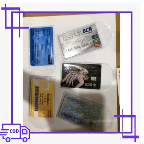 

FCH GROSIR Sampul Kartu non merek 1000PCS 1KG / Plastik KTP / Kartu KTP / PLASTIK SIM DLL