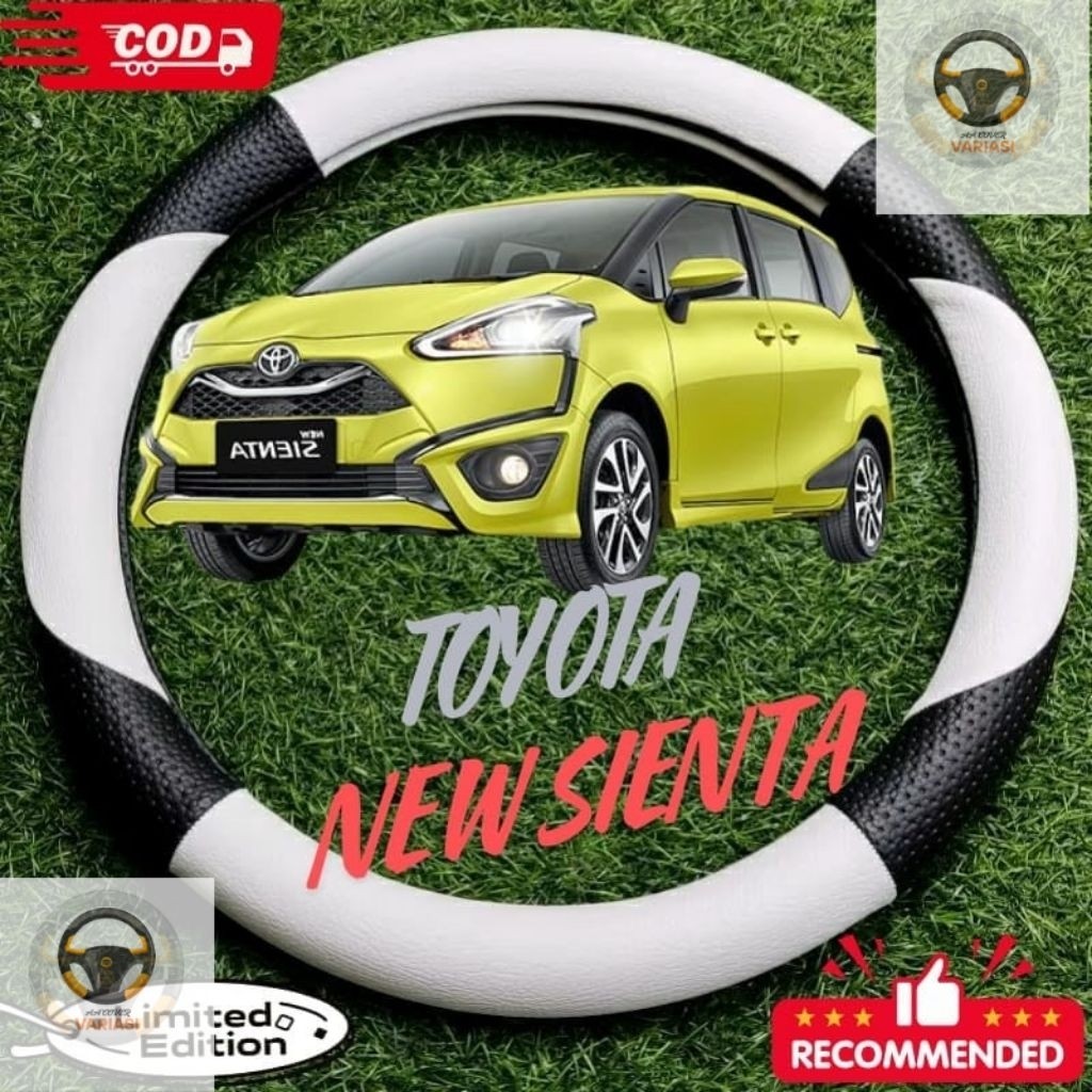 Cover stir Mobil TOYOTA SIENTA Sarung stir variasi sabit mobil toyota all type bungkus stir mobil va