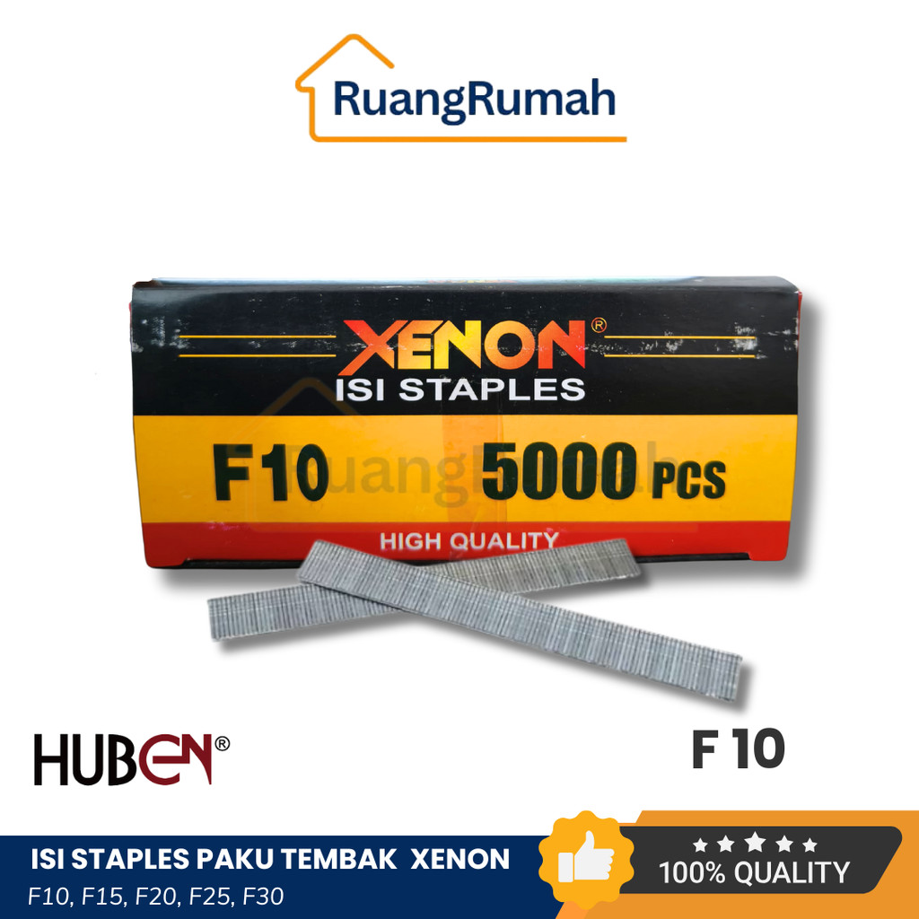 

(Grosir) Xenon Isi Paku Tembak Angin Staples Gun Tacker F10