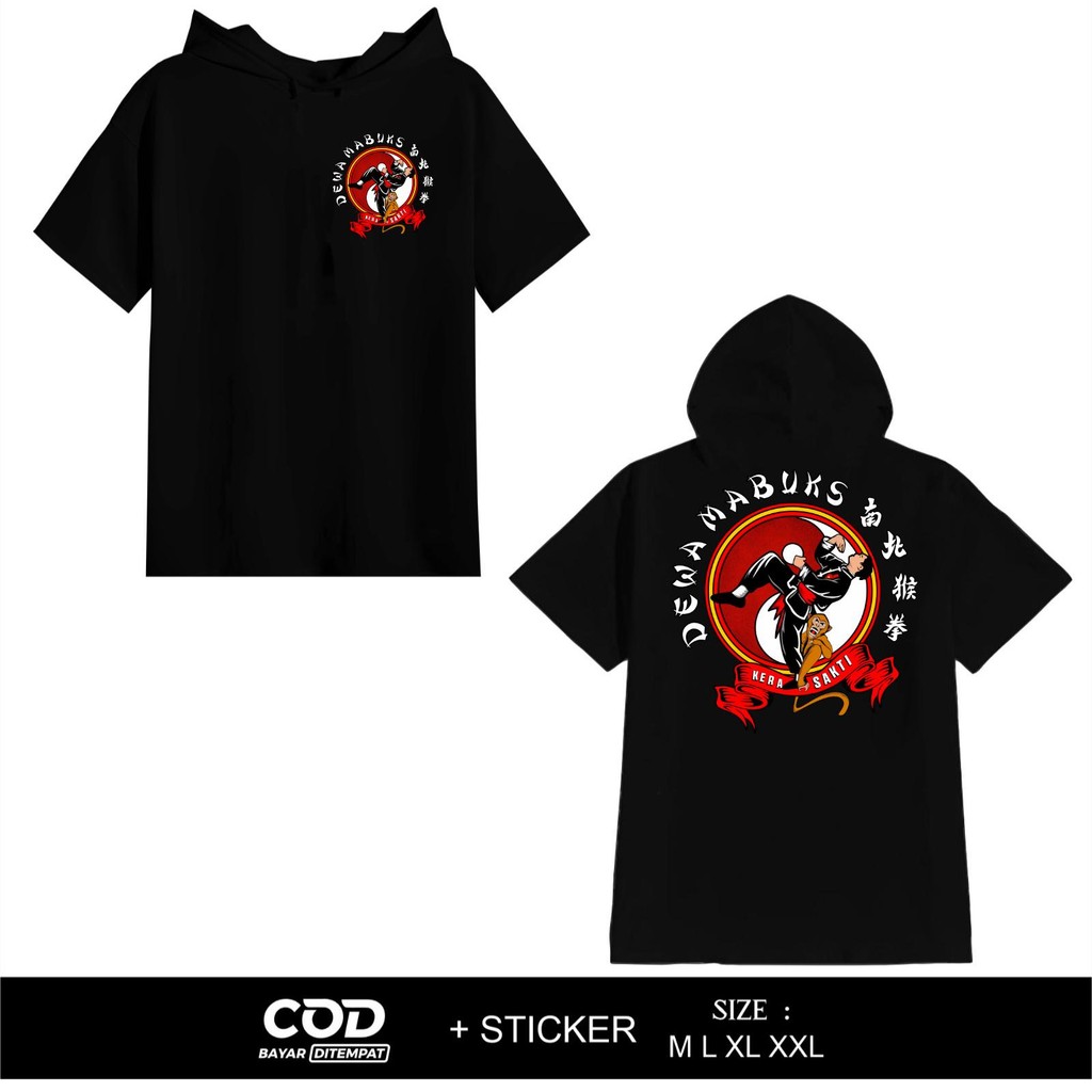 (THF240SSD) Ts Hoodie -IKSPI Ts Hoodie IKSPI Terbaru--Ts Hoodie IKSPI Dewa mabuks Kera Sakti Sablon 