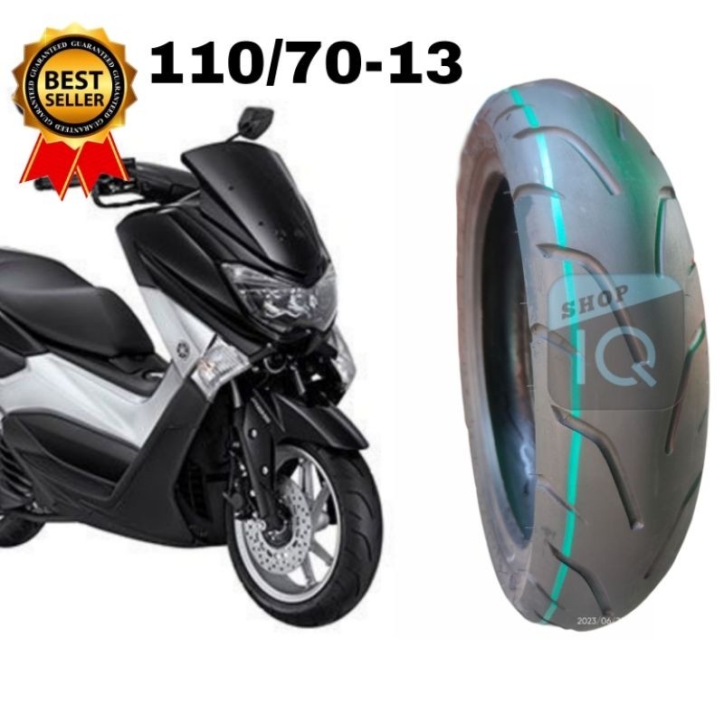 Ban motor matic tubles Nmax uk 110/70-13  Ban depan motor nmax tubles