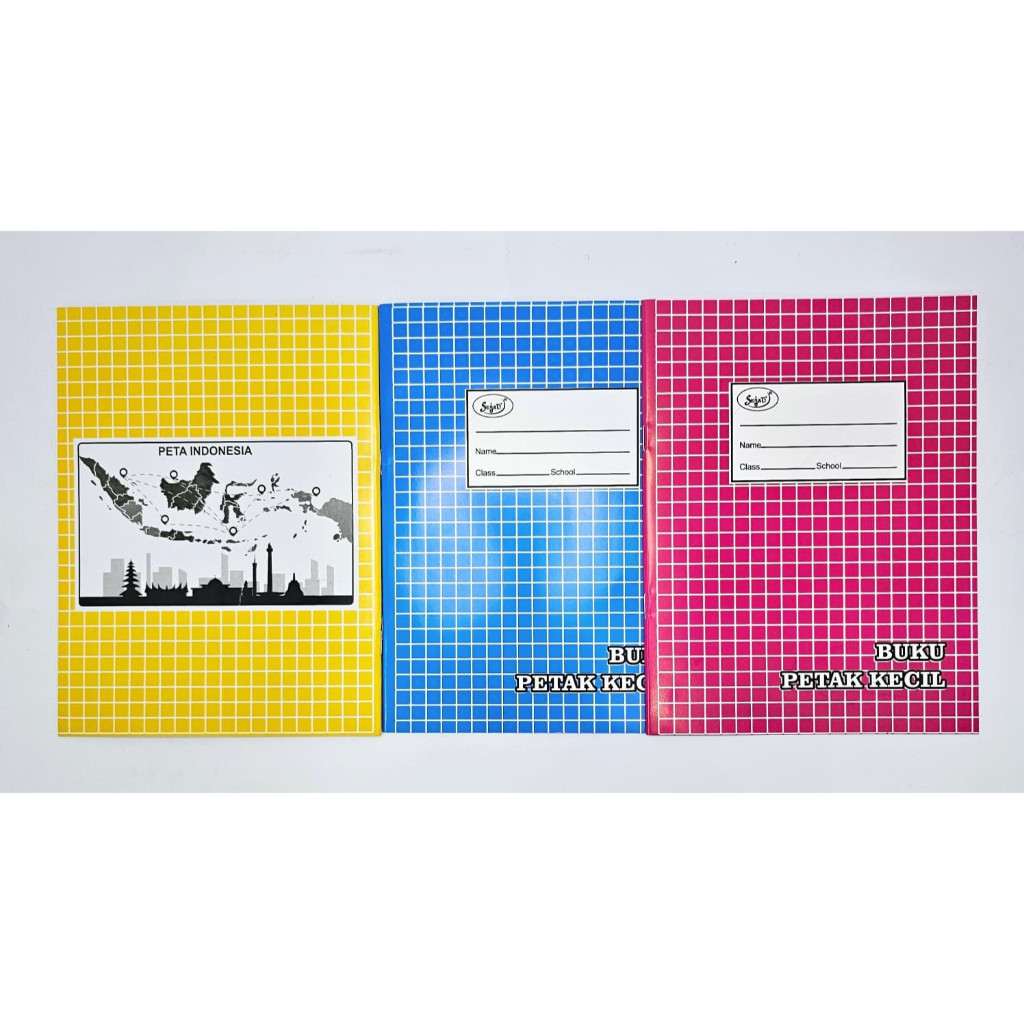 

10pc Buku Tulis Petak Besar / Matematika / Halus Kasar 30lembar SEJATI