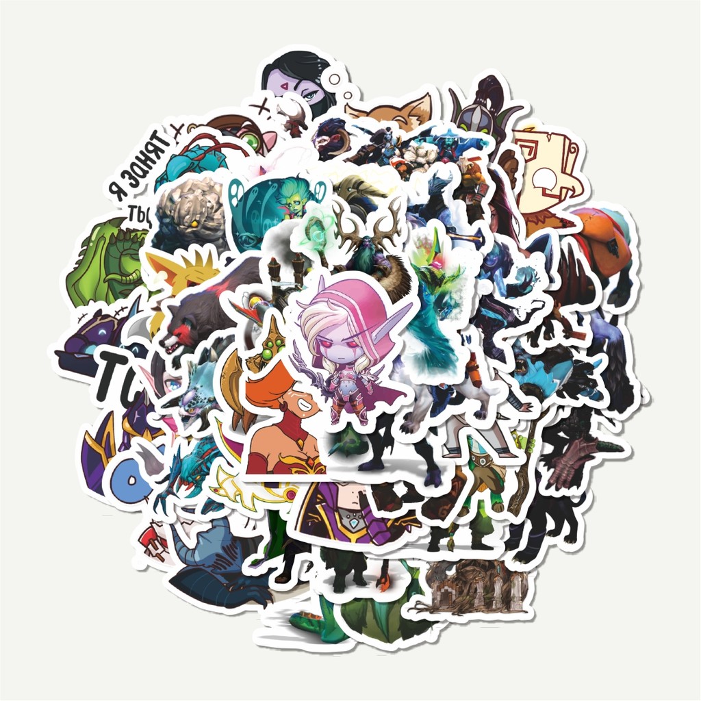 

Sticker Pack Stiker Defend Of The Ancient - DOTA Series 5 | Sticker TUMBLR | Stiker LAPTOP KOPER HELM