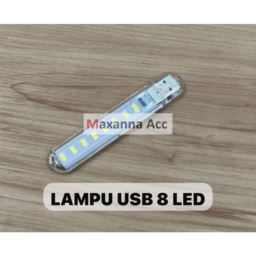 [MAXANNA] Lampu USB 8 LED / lampu model usb