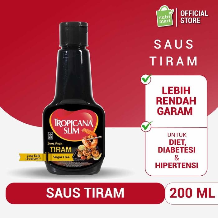 

Tropicana Slim Saus Tiram 200ml - Bebas Gula Rendah Garam