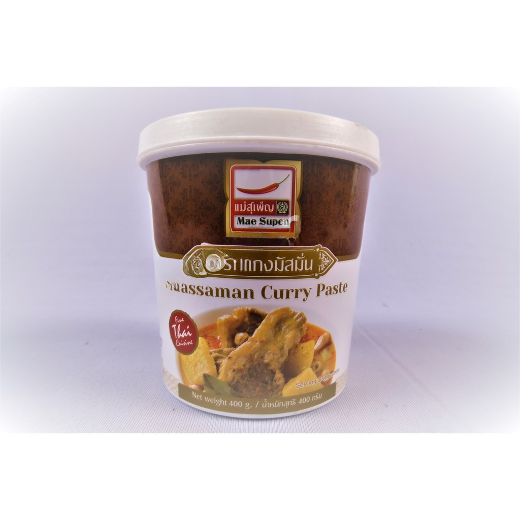 

Massaman Curry Paste (Tube) Mae Supen 400 gr / Bumbu Kari Massaman