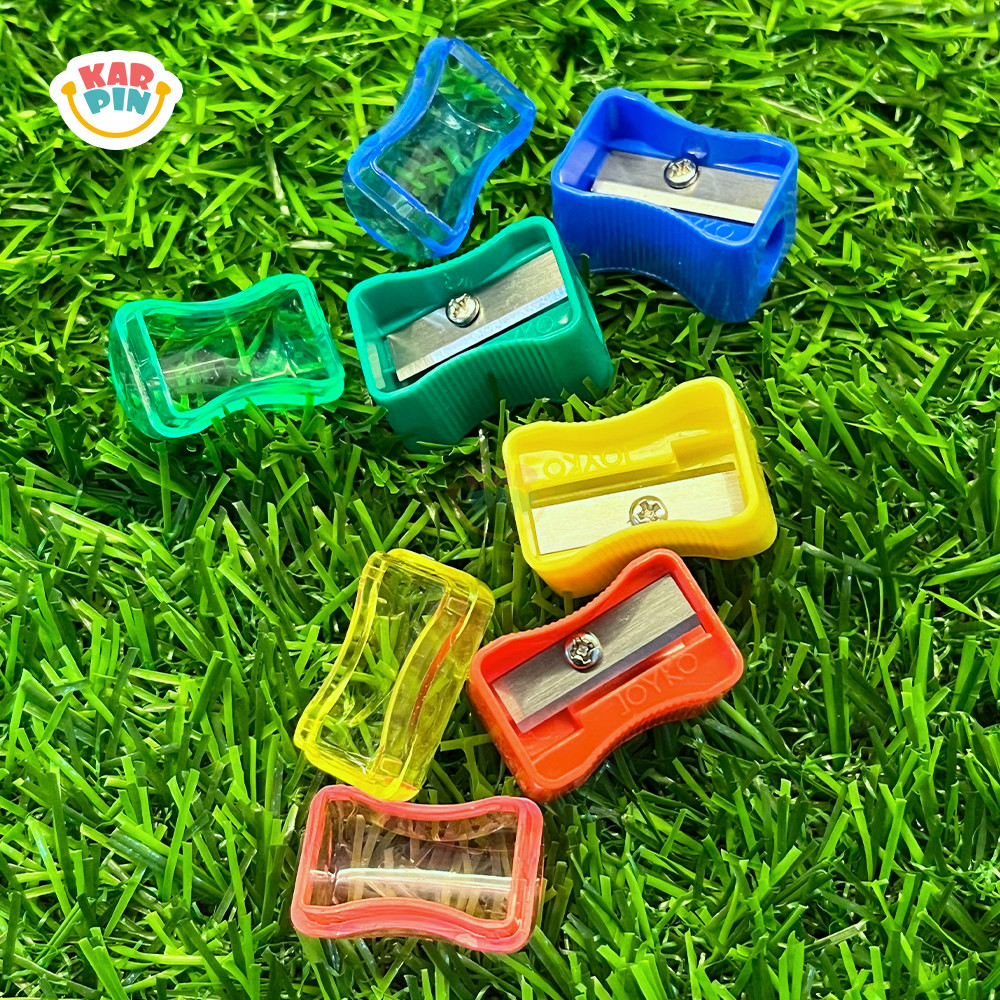 

[Karpin] SATUAN Rautan Pensil JOYKO Sharpener Serutan Pensil Manual Tajam & Awet