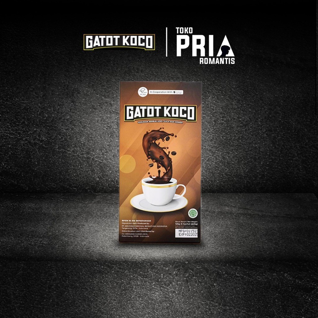 

TERBARU Kopi Gatot Koco - Stamina Pria - By Dr. Richard - BPOM & AMAN PRODUK TERLARIS