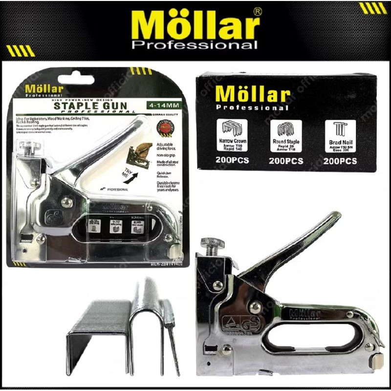 

GUN TACKER STAPLES TEMBAK MOLLAR ORIGINAL