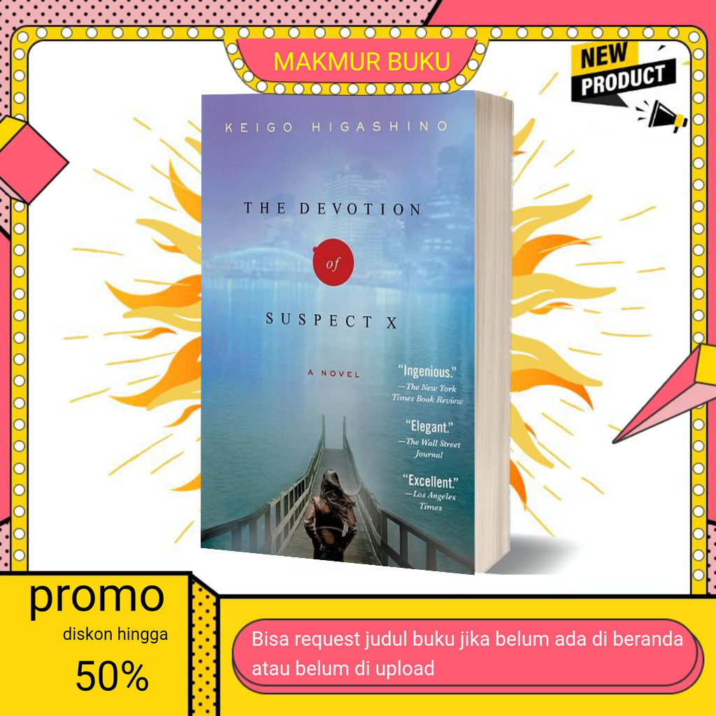 Buku eng The Devotion of Suspect X by Keigo Higashino (English)