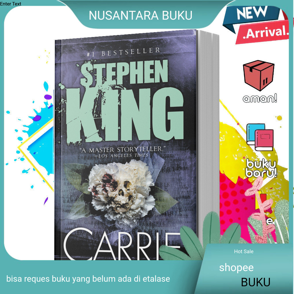 Buku Carrie by Stephen King