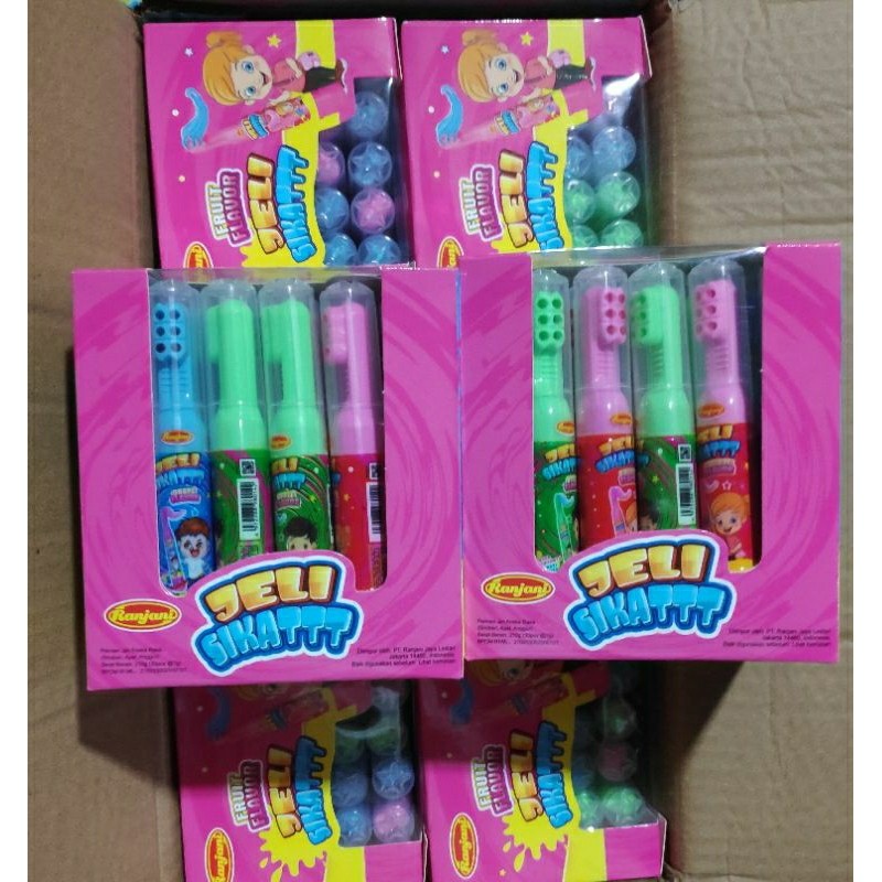 

Jeli Sikat ( isi 30 pcs @7gr )