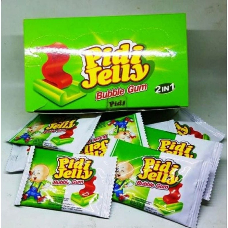 

Permen Pidi Jelly ( isi 30 pcs @9gr )