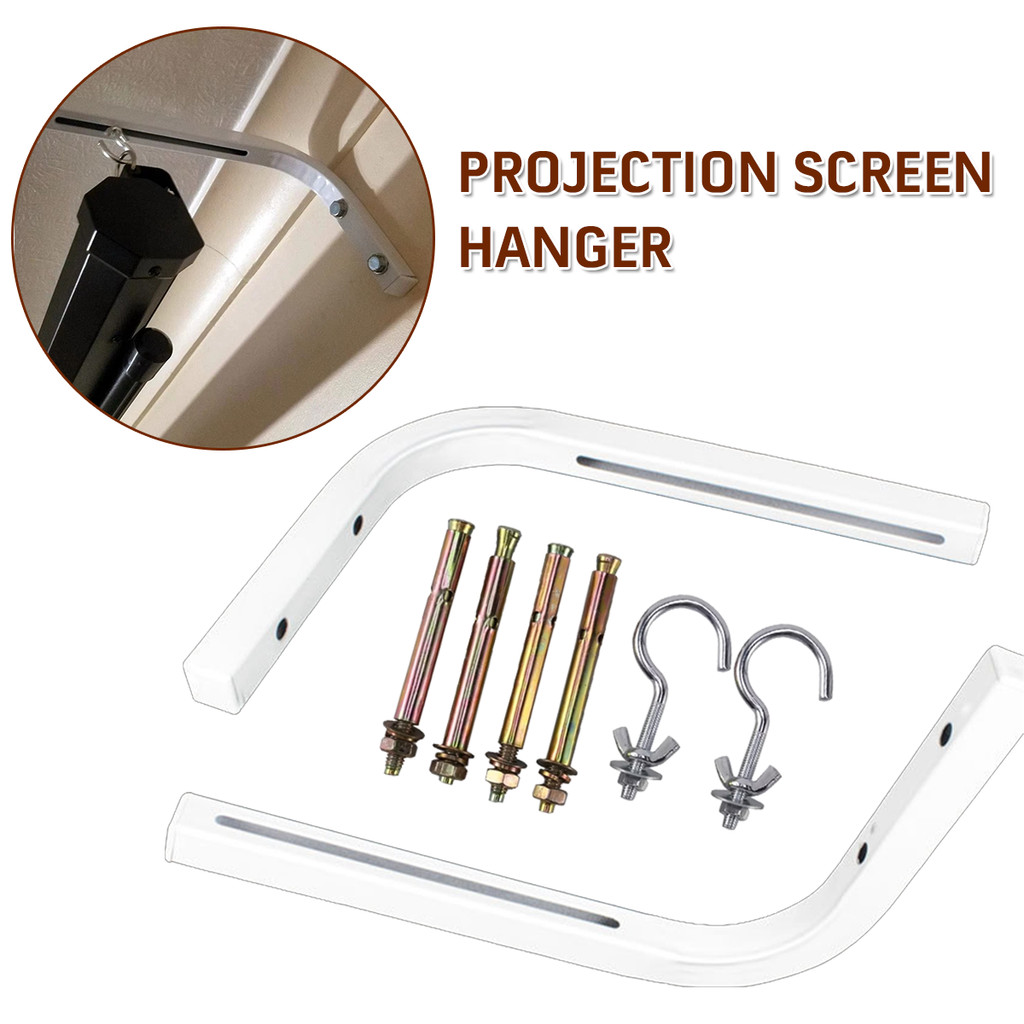 dudukan proyektor Logam gantungan proyektor stand proyektor gantung untuk menjaga keamanan layar pro