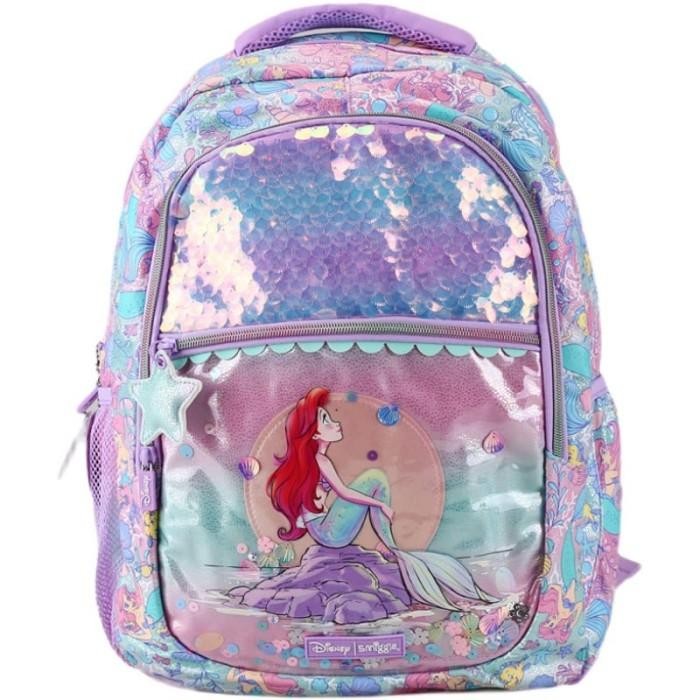 "S.LN.S" - TERMURAH Tas Smiggle Backpack Disney Ariel Mermaid - backpack